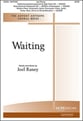 Waiting SATB choral sheet music cover